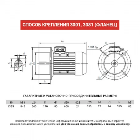 Электродвигатель АИС 315M4