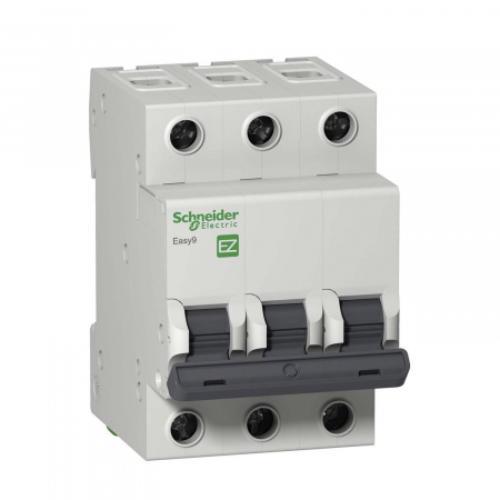 АВТ. ВЫКЛ. EASY 9 3П 63А С 4,5кА 400В,